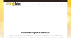 Desktop Screenshot of brightfutureelectric.com