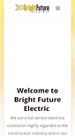 Mobile Screenshot of brightfutureelectric.com